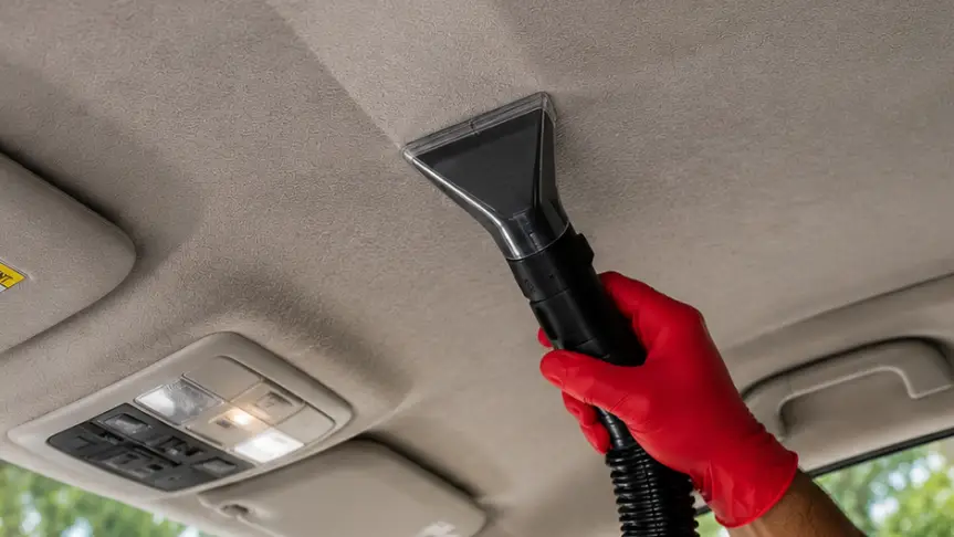 Headliner Cleaning enhancement by Ascent Auto Finish Co.
