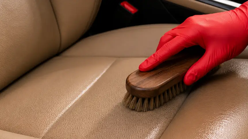 Leather Seat Treatment enhancement by Ascent Auto Finish Co.