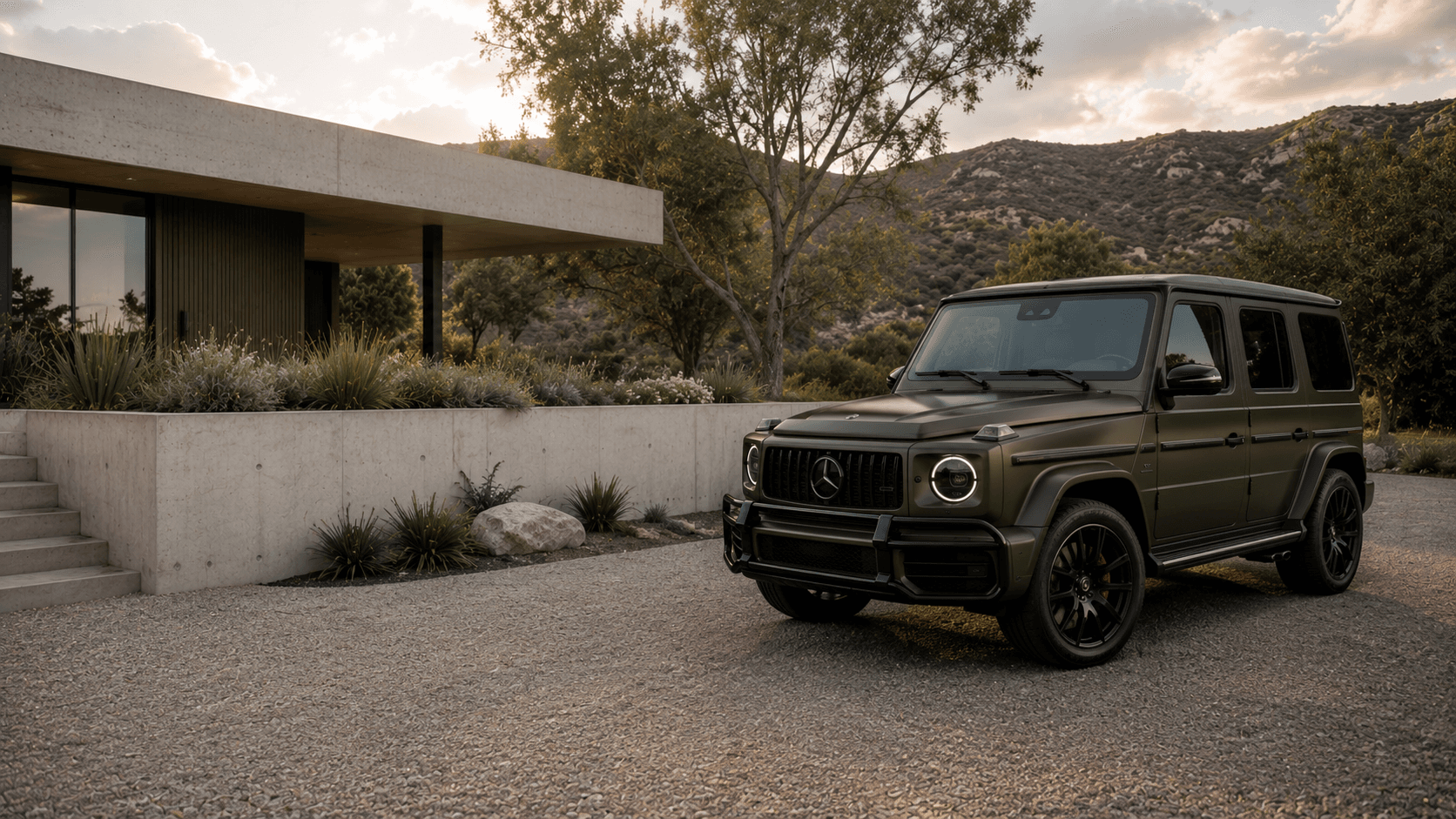 Mercedes-Benz G-Class prepared for an Ascent appointment